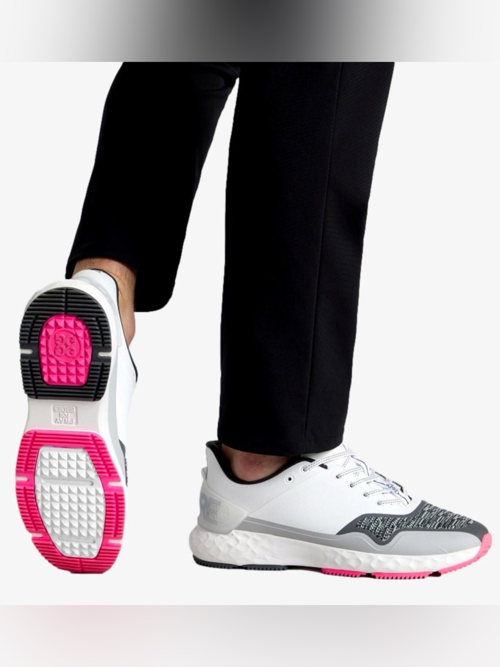 G/FORE MG4+ Stippled Men's Spikeless Golf Shoes